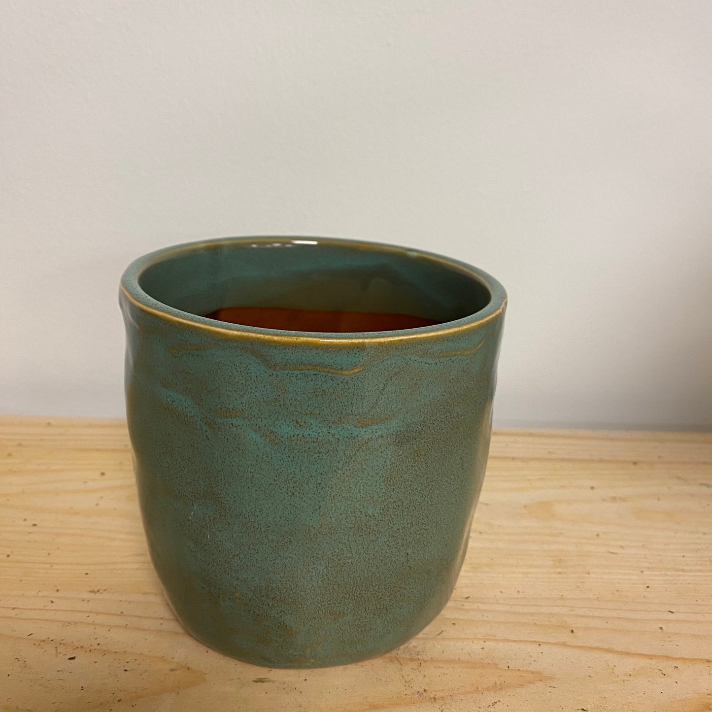 Planten pot groen / blauw