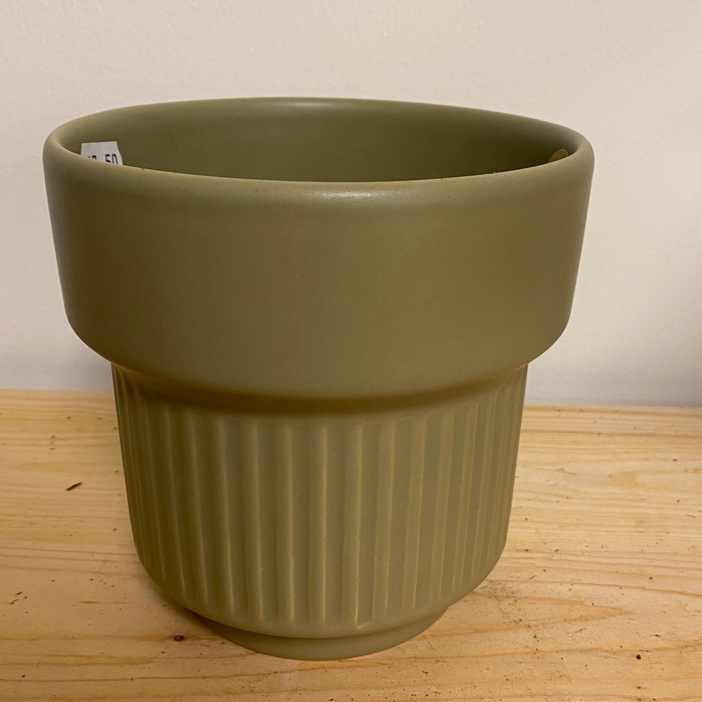Planten pot groen.