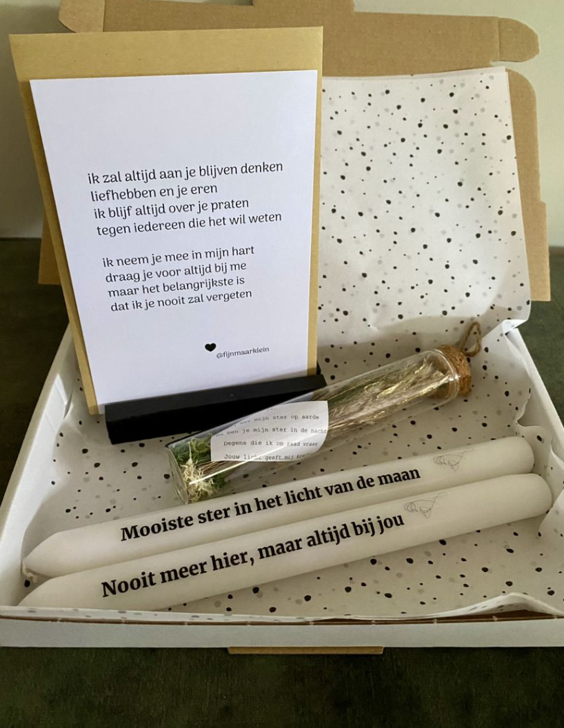 Een vader om te koesteren met kaart