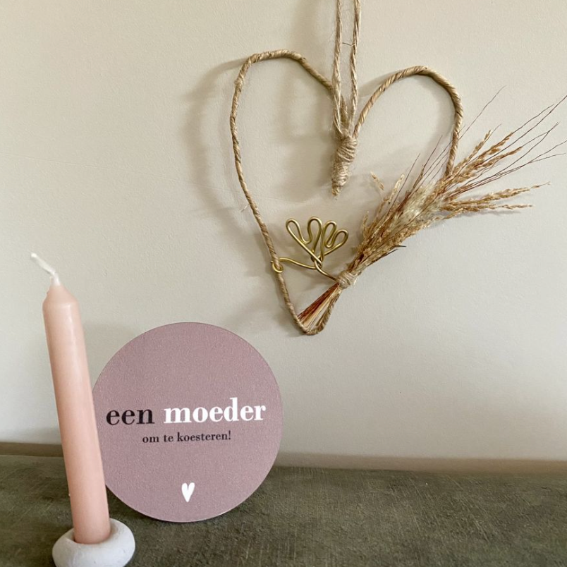 Hart met hartjes en giftbox
