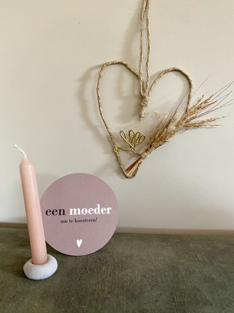 Hart met hartjes en giftbox