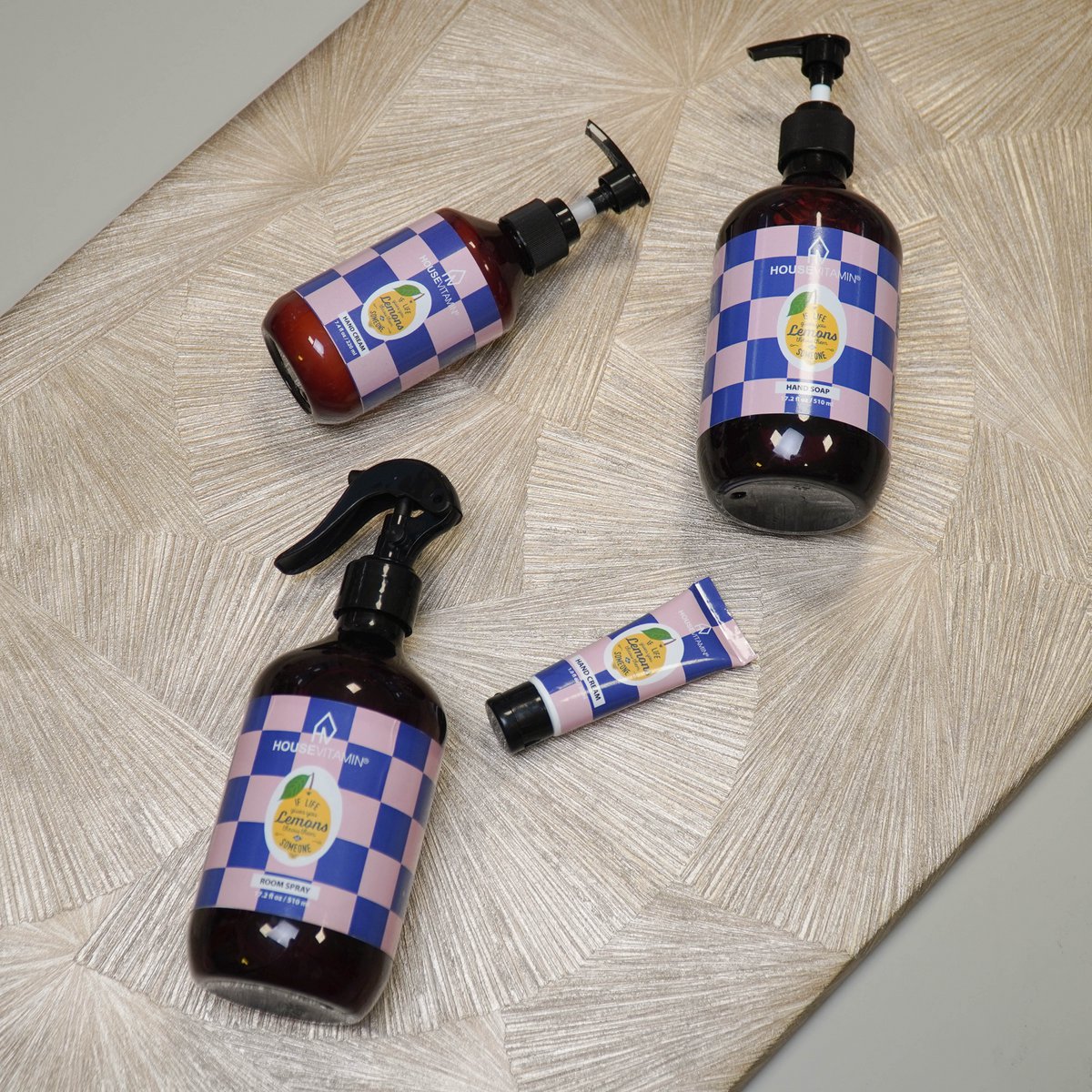 Veganistische handzeepdispenser - Citroen/Bergamot/Basilicum - 530ml