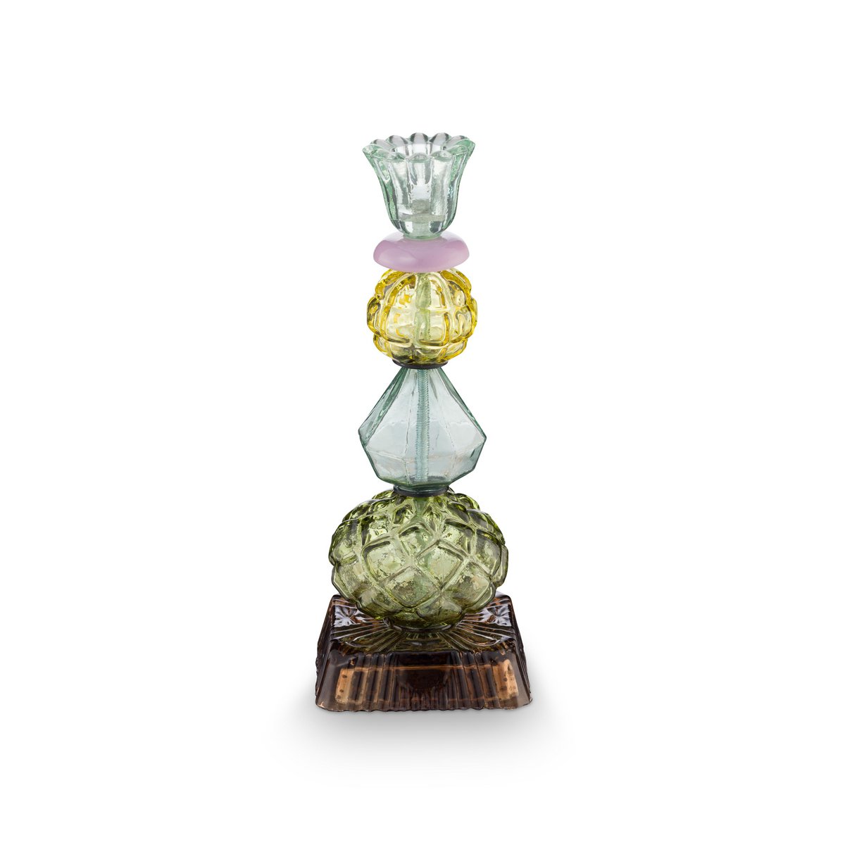 Kandelaar houder glas