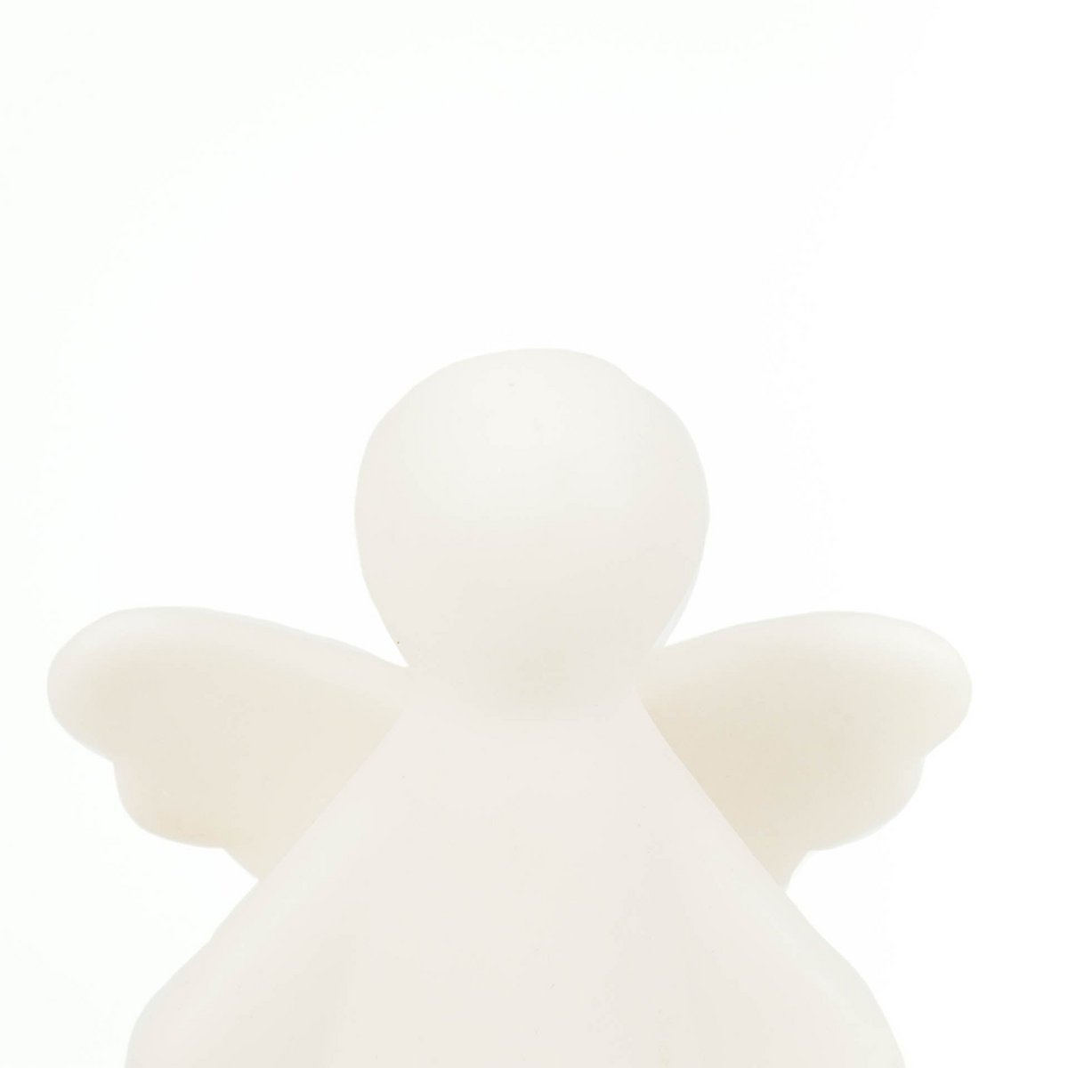 Ledlicht - Engel - Keramiek - Wit - 7x5x13cm
