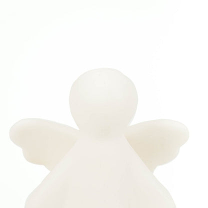 Ledlicht - Engel - Keramiek - Wit - 7x5x13cm
