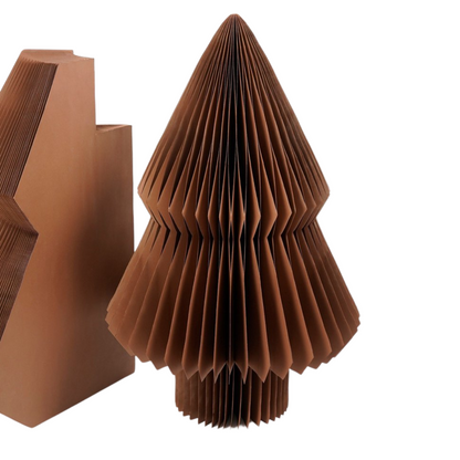 Decoratieve kerstboom  Bruin