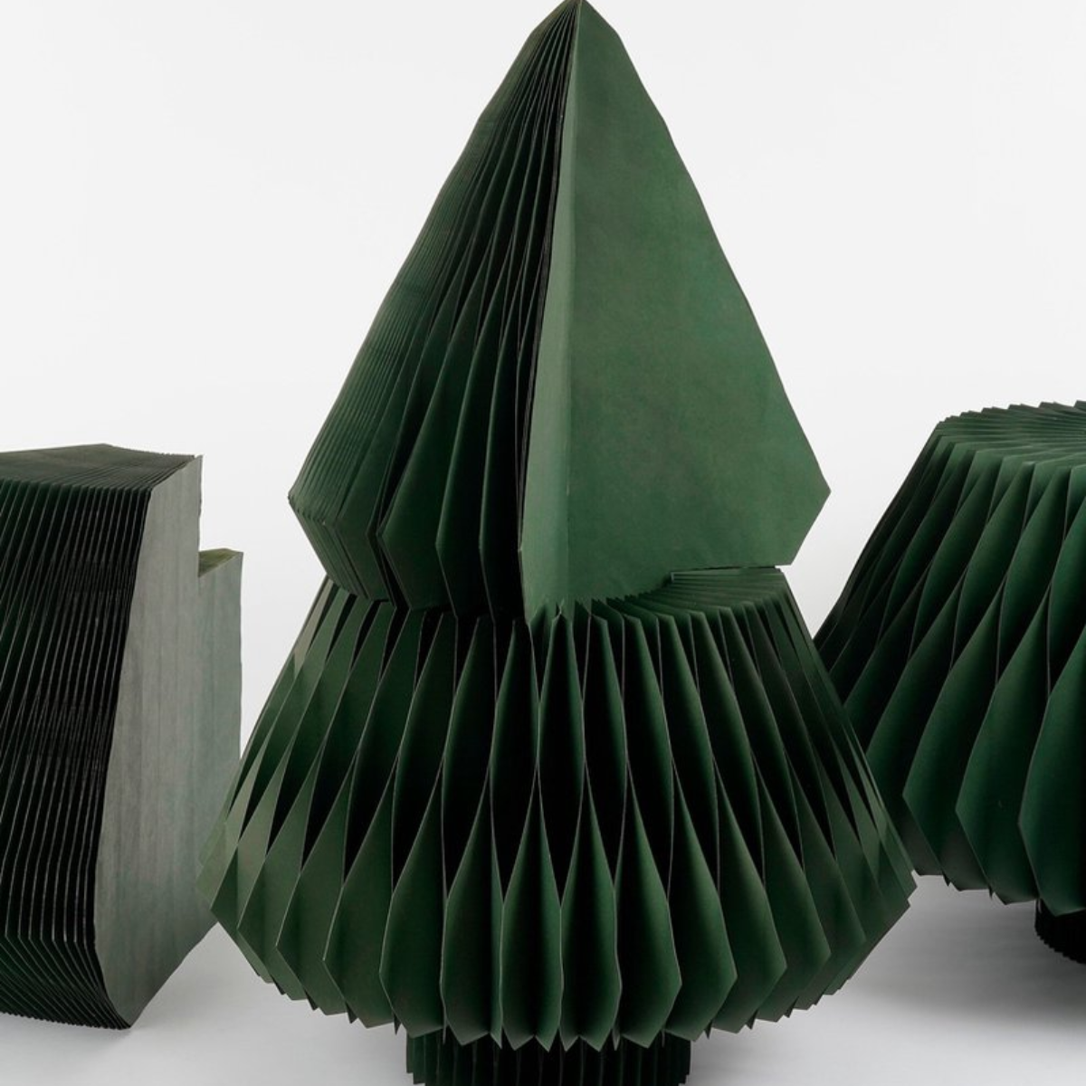 Decoratieve kerstboom  Donkergroen
