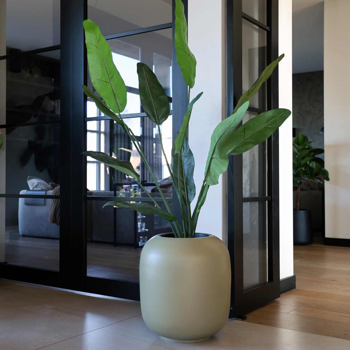 Plantenpot - Lampang pebble grey