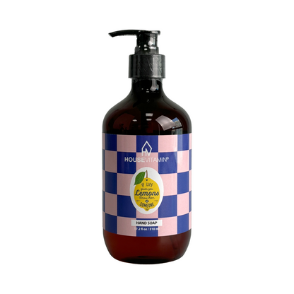 Veganistische handzeepdispenser - Citroen/Bergamot/Basilicum - 530ml