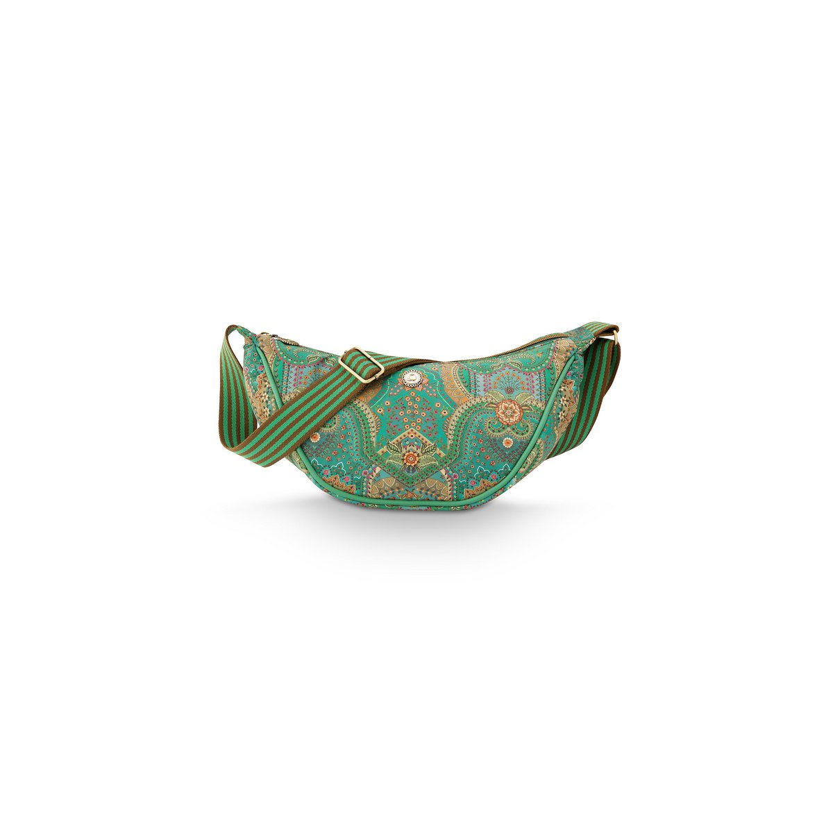 Freya Half Moon Cross Body tas Jabali Green