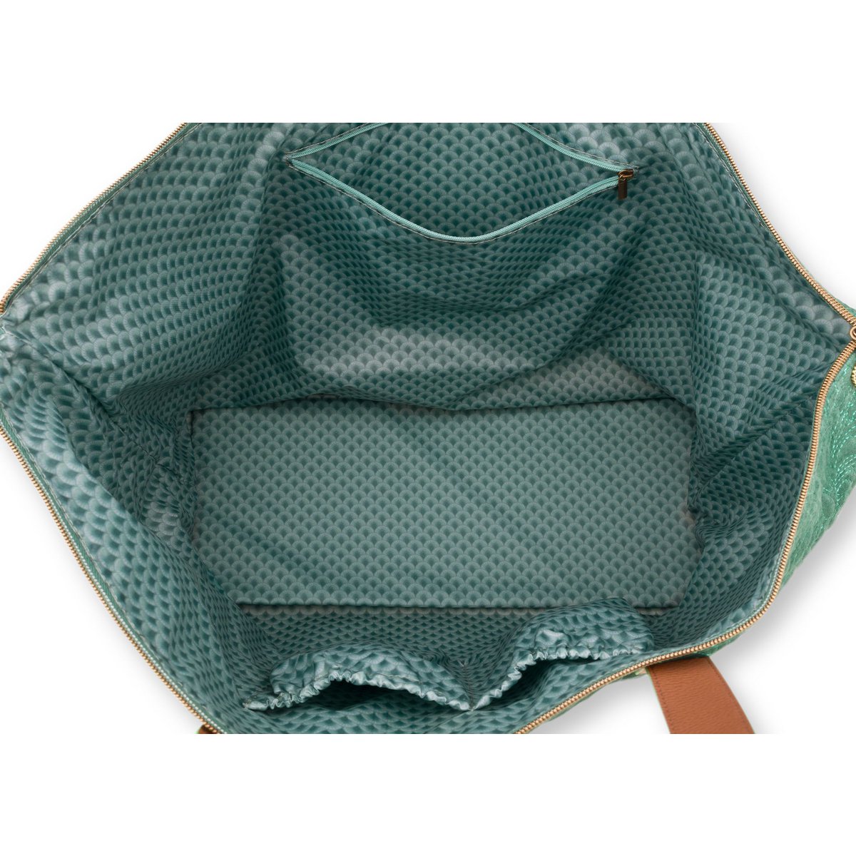 Draagtas van fluweel, Quiltey Days Green