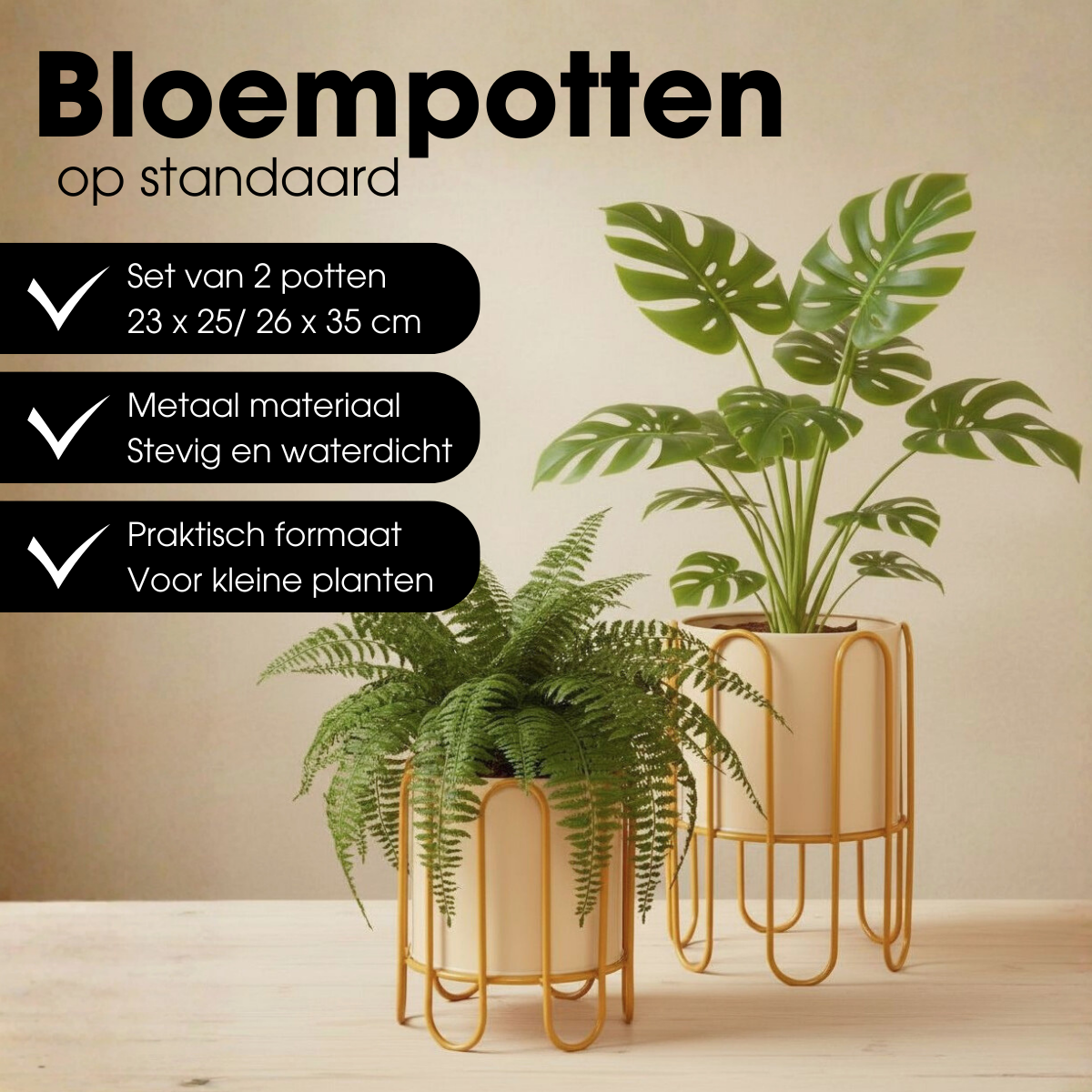 Bloempot Dione Bruin