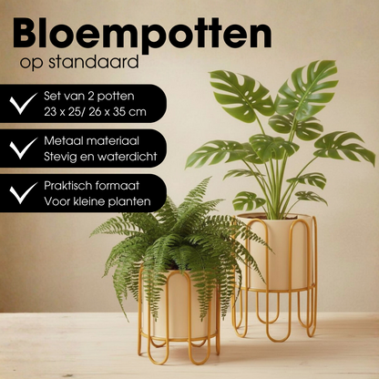 Bloempot Dione Bruin