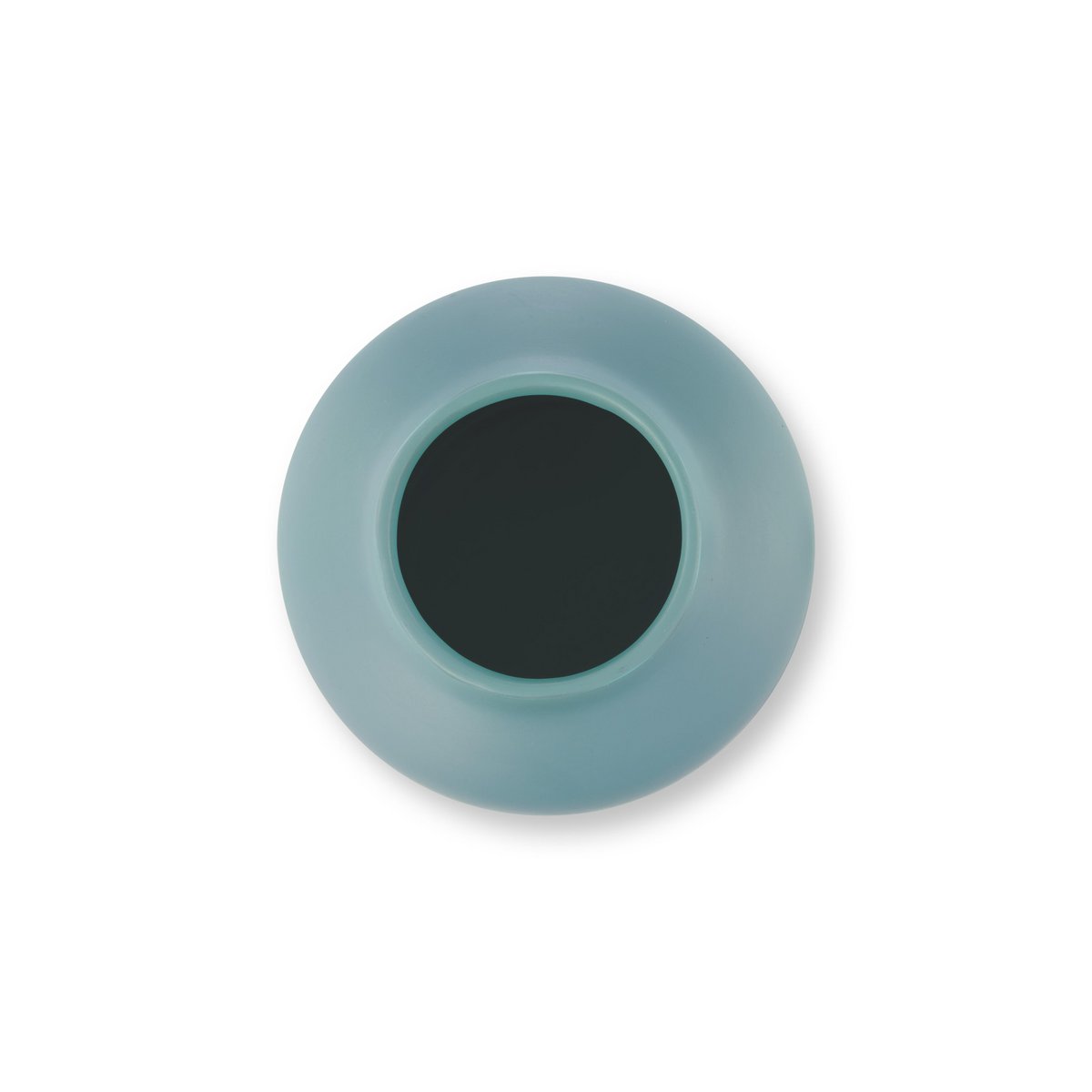 Vaas keramiek mat blauw