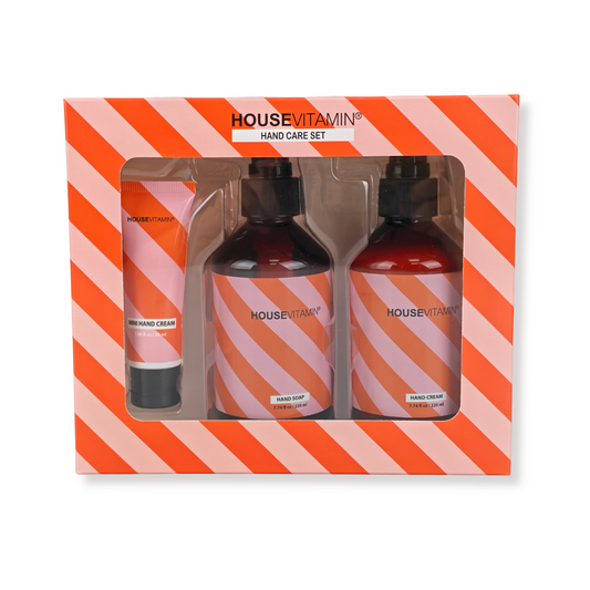 Handverzorging Cadeauset - Veganistisch - Handzeep | Handcrème - Groene Thee - 18,5x6,5x16,5cm
