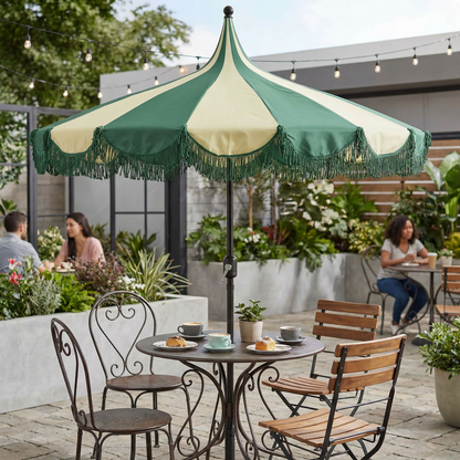 Parasol Kim Donkergroen
