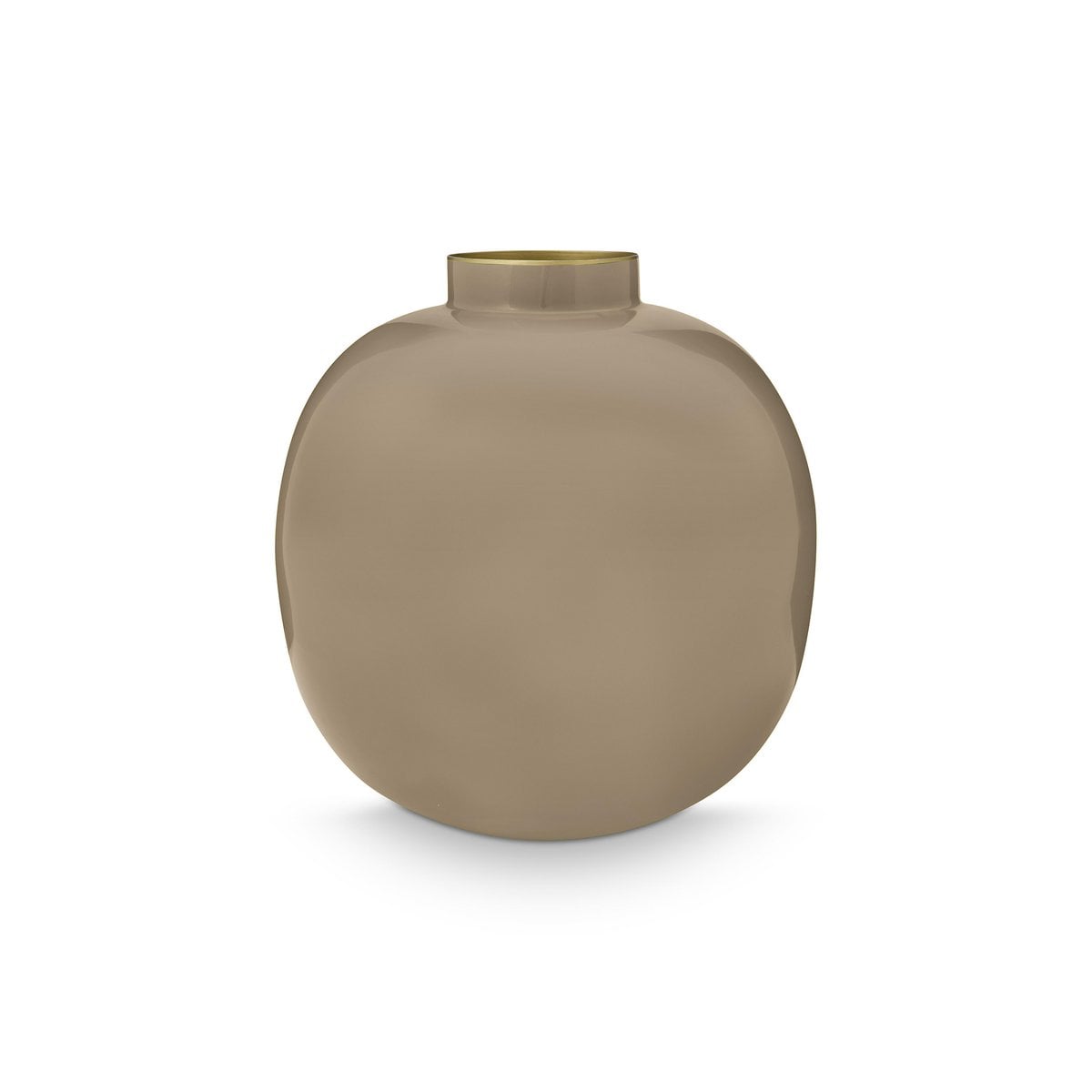 Vaas metaal khaki