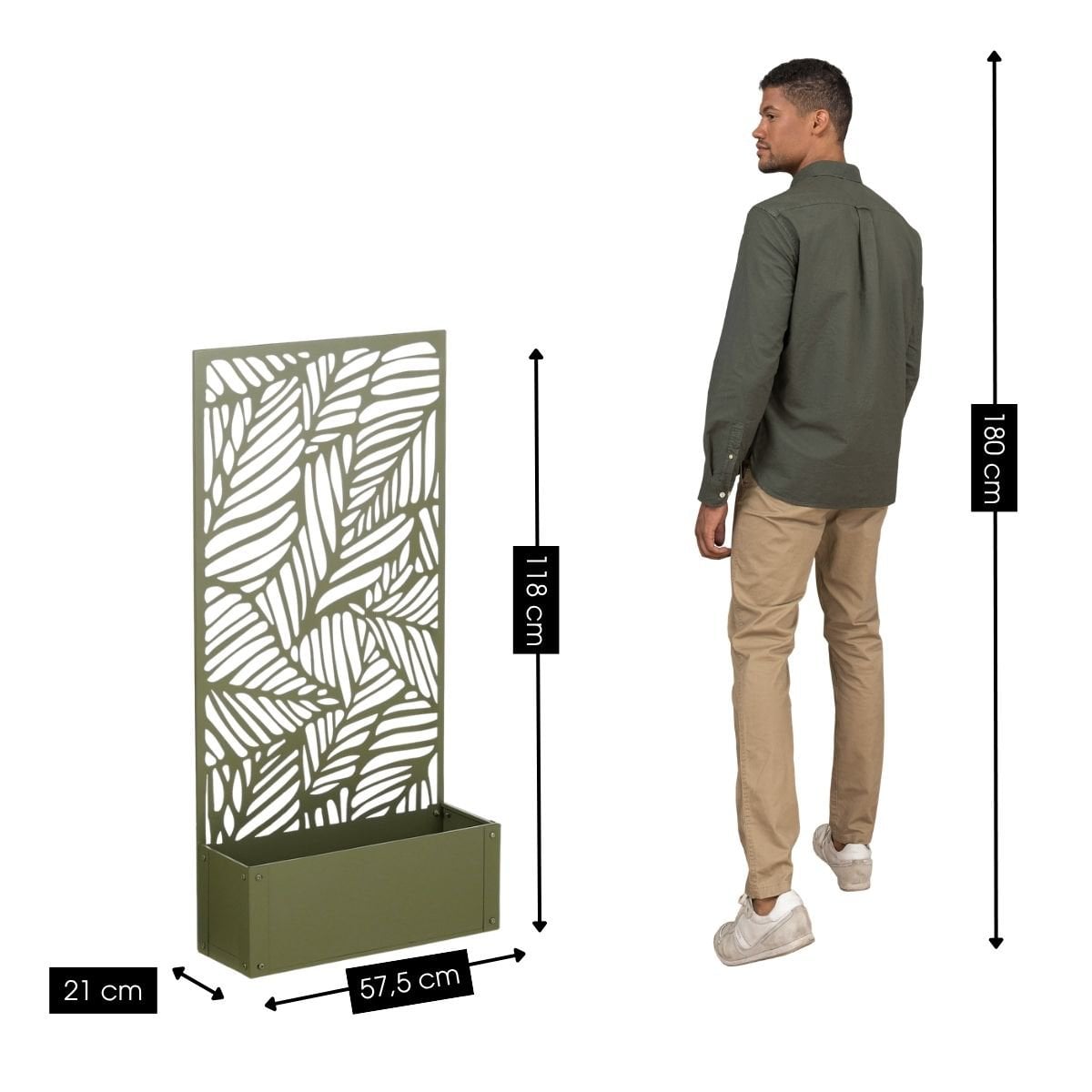 Plantenstandaard buiten Sapri Groen