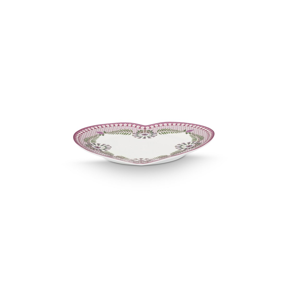 Set/2 Hartvormige borden qLily&Lotus Lila