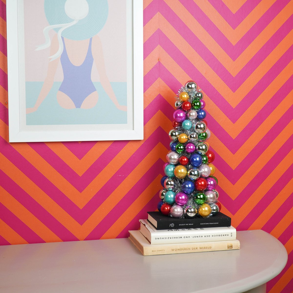 Kerstdecoratie - Kerstballen - Kerstdecoratie - Polystereen - Veelkleurig - 19x41 cm