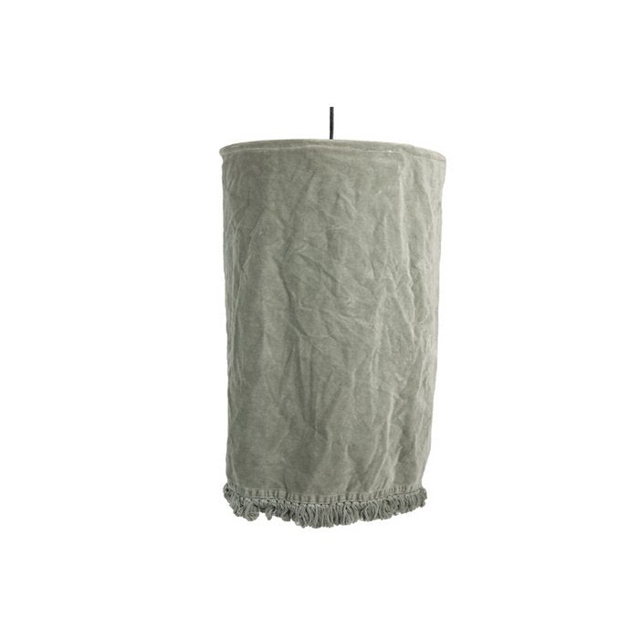 Velvet Lamp Rosalie M oud blauw