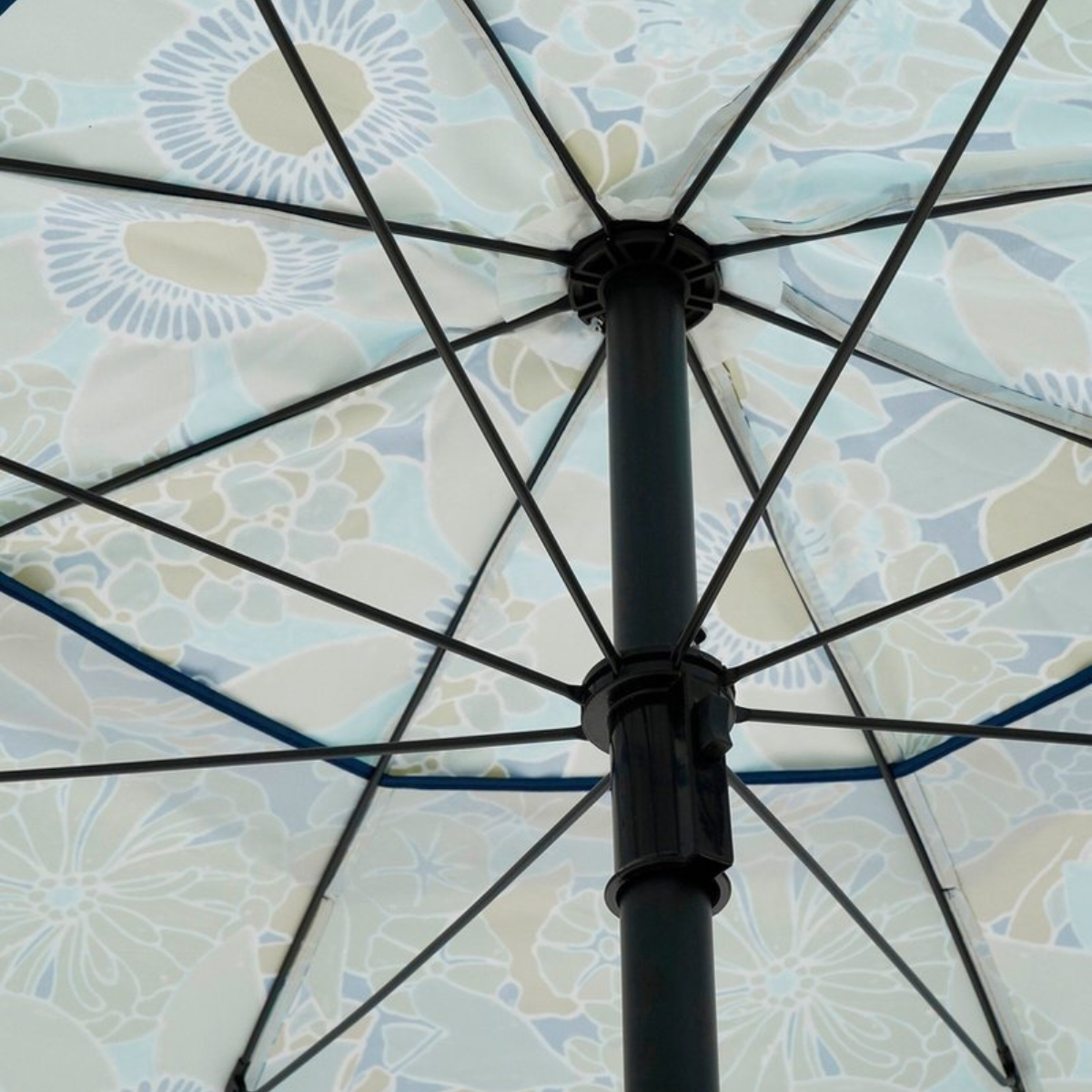 Parasol Bloem Blauw