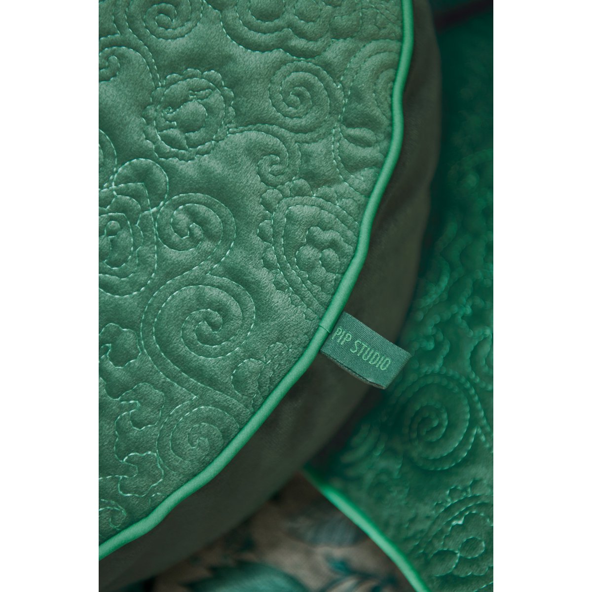 Ronde kussen Groen