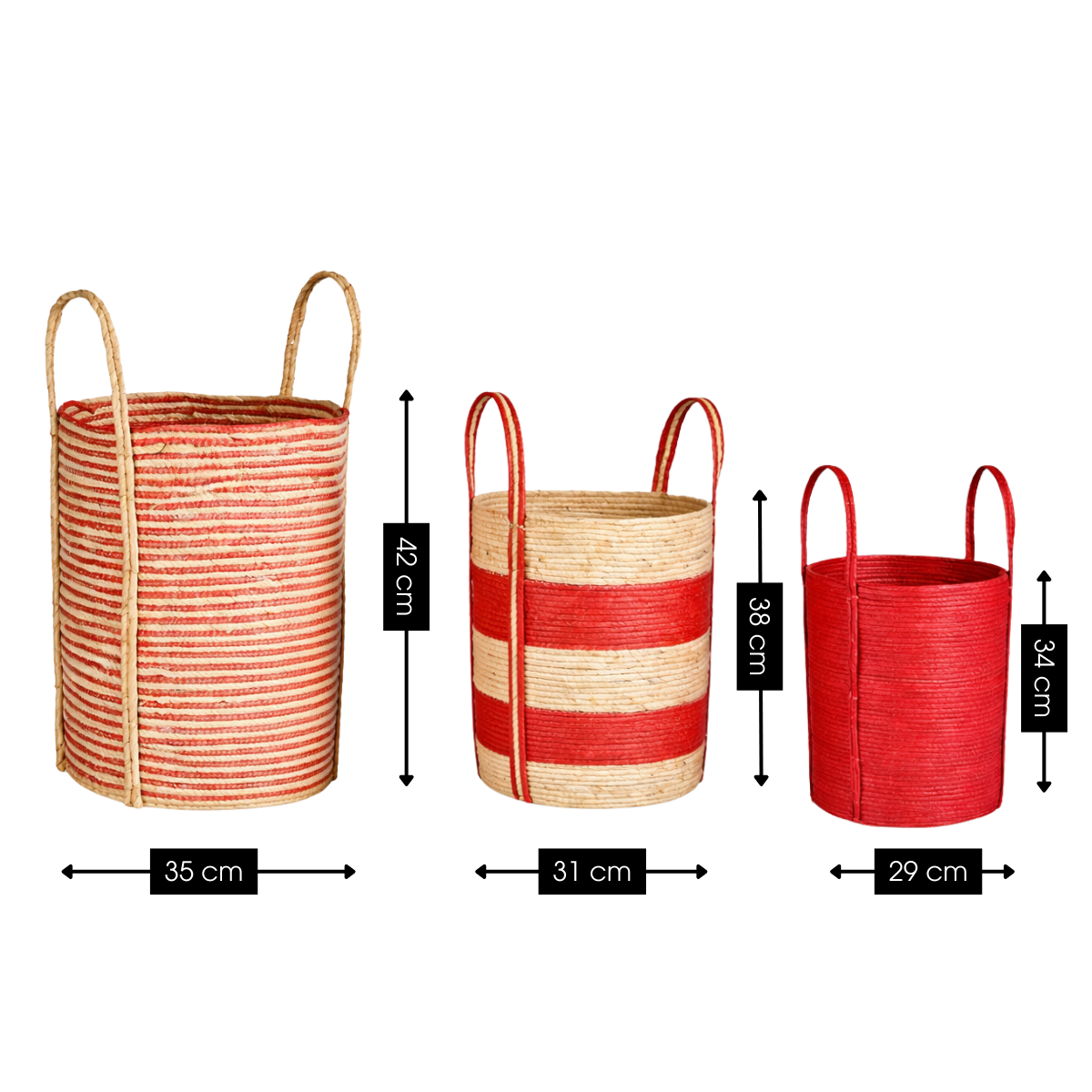 Plantenbak Brooklyn Rood