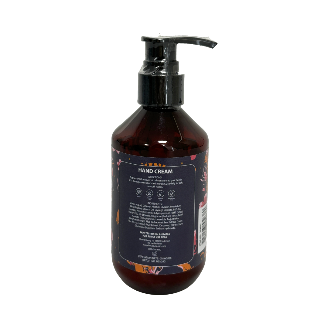 Handcrème Pompdispenser - Hout & Salie - 220ml