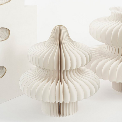 Decoratieve kerstboom  Wit