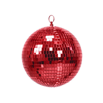 Kerstdecoratie - Kersthanger - Discobal - Schuim - Rood - 20x20x20cm