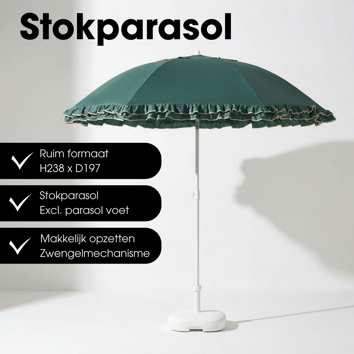 Parasol  Groen
