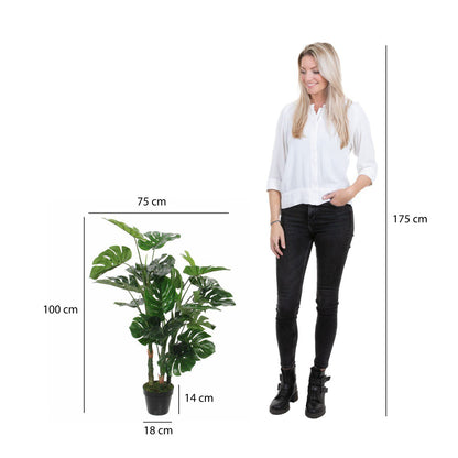 Kunstplant Monstera Groen