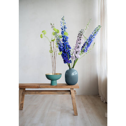 Hoge dienblad licht blauw