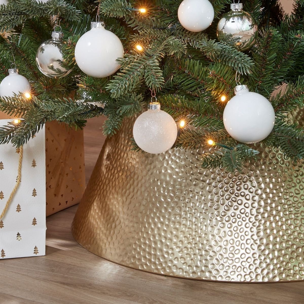 Kerstboomrok  Goud