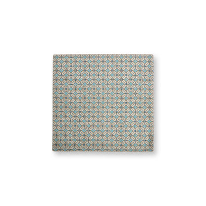 Servetten Blooming Tales Bustani Khaki-Blue