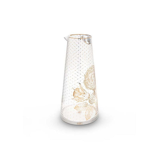 Schenkkan gouden bloemen
