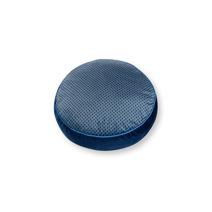 Ronde kussen Blauw