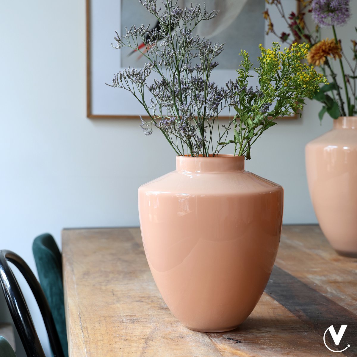Vaas - Tugela pastel peach