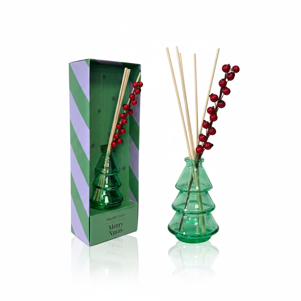 Rietverspreider - Kerstboom - Groen - 100ml
