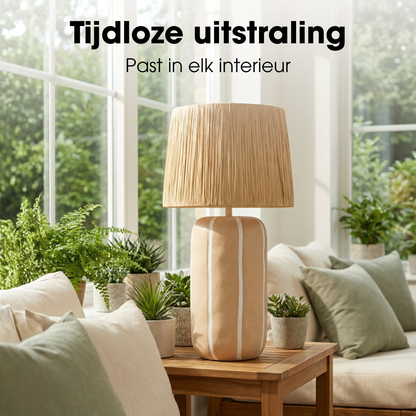 Tafellamp Denton Beige