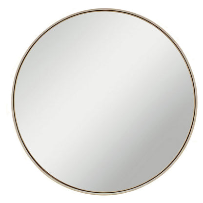 Mirror- Round Wall Mirror Ø80 cm – Taupe Metal Frame