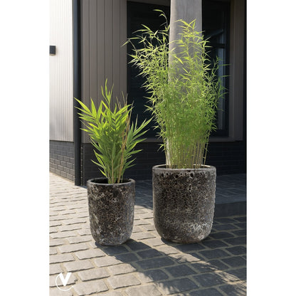 Plantenpot - Fuji oceanic coral set Ø36/26 x H45/35 cm (set van 2 stuks)