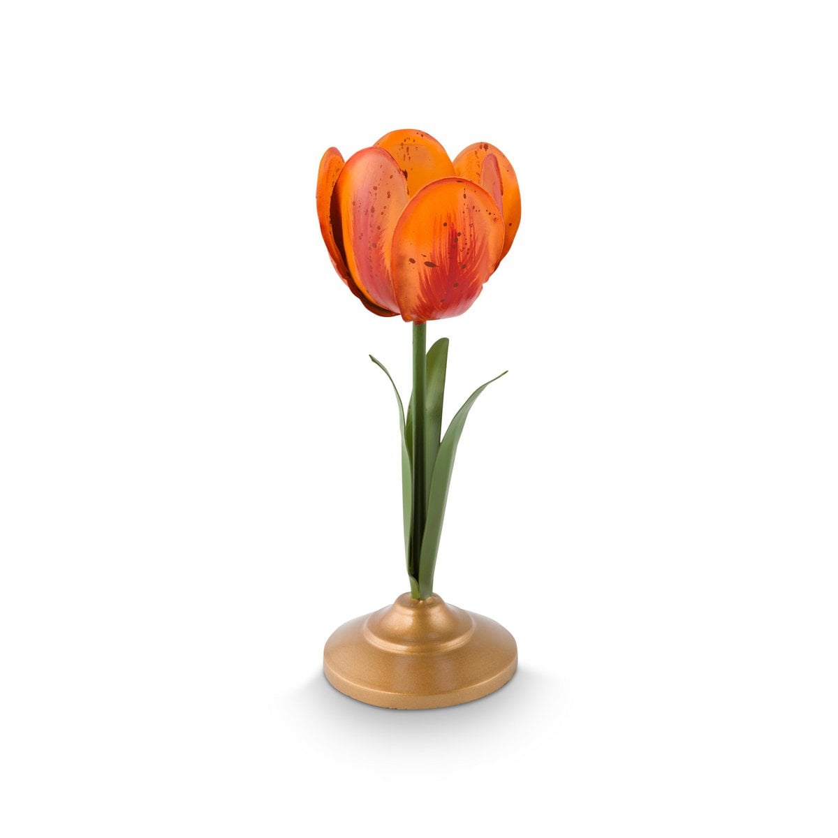 Kandelaar houder metaal tulp
