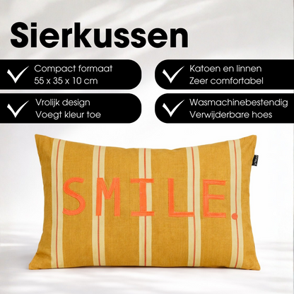 Sierkussen  Bruin