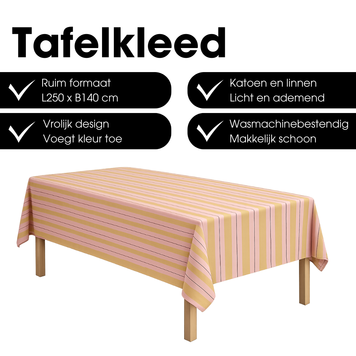 Tafellaken  Oker