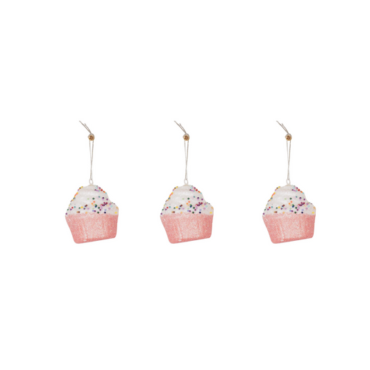 Kersthanger - Cupcakes - Schuim - S3