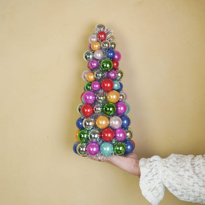 Kerstdecoratie - Kerstballen - Kerstdecoratie - Polystereen - Veelkleurig - 19x41 cm