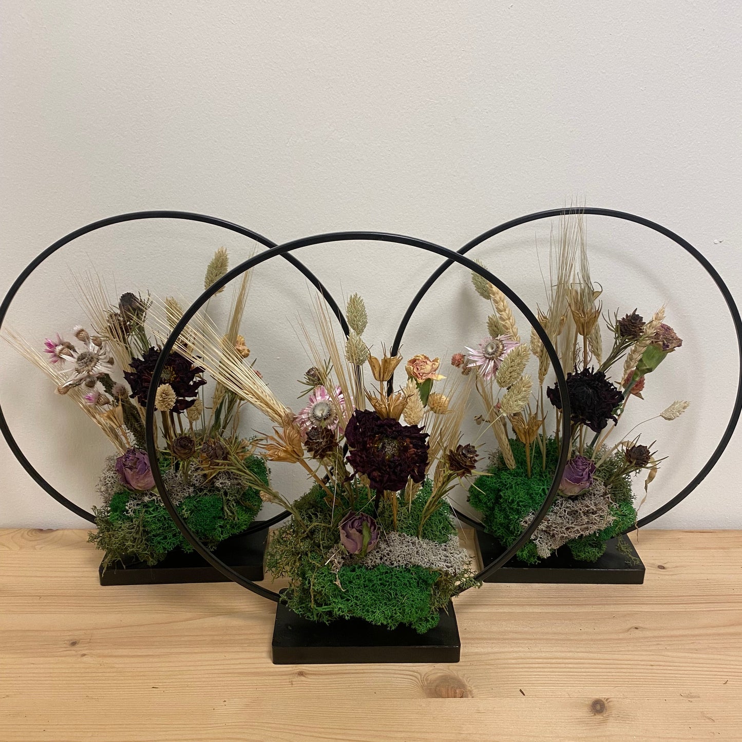 Droogbloemen staande frame
