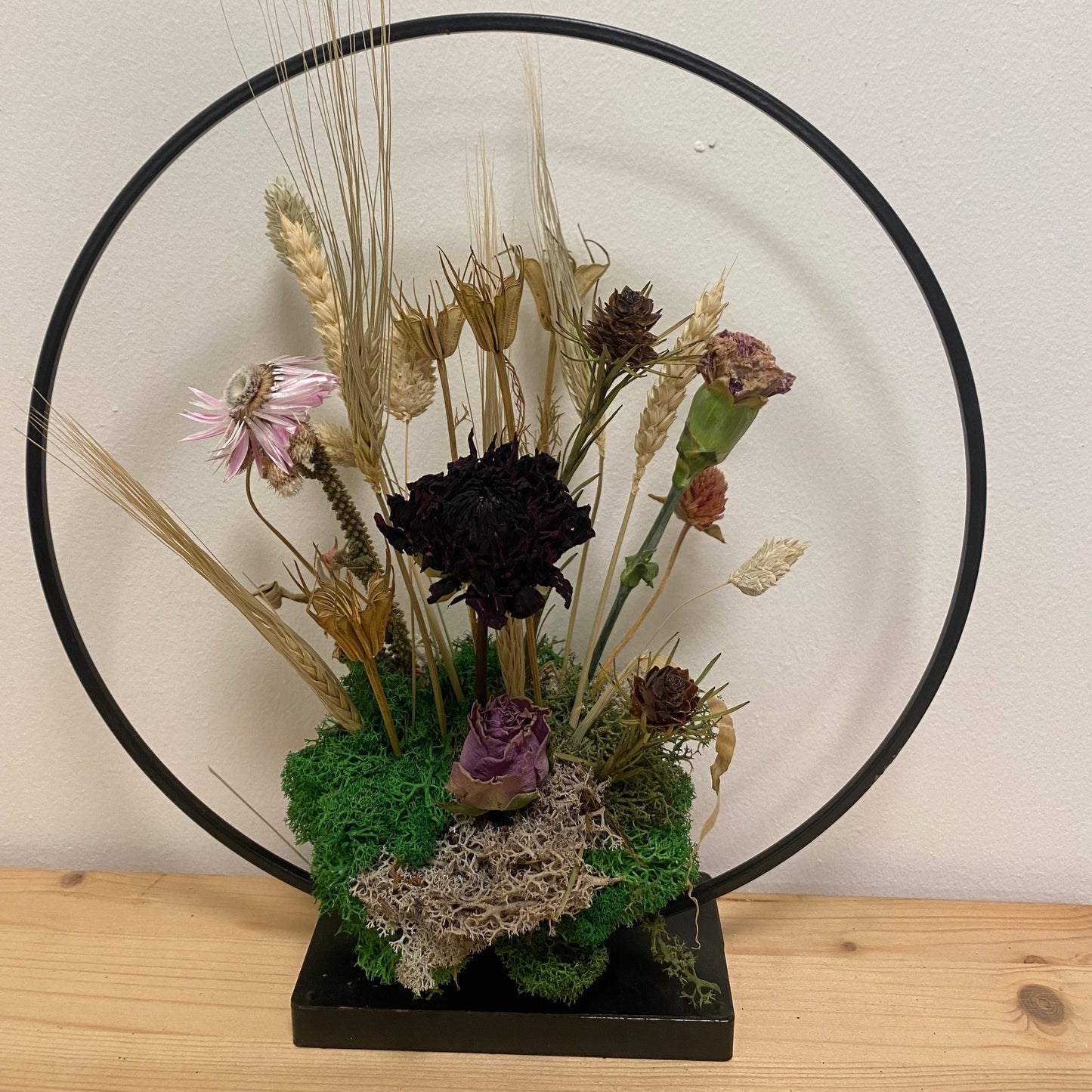 Droogbloemen staande frame